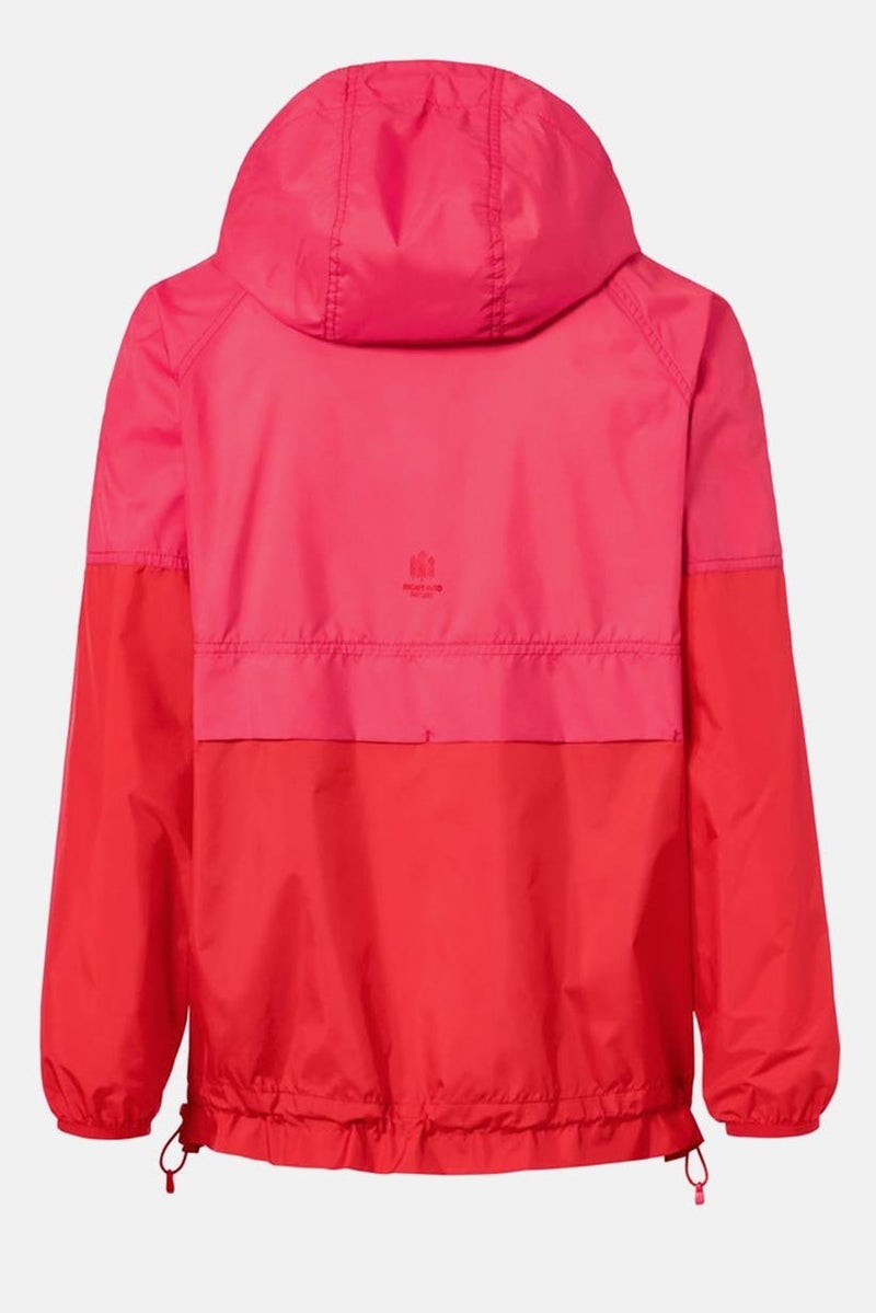 Tchibo Women Hooded Long Sleeve Block Jacket, Red and Pink - Image 2